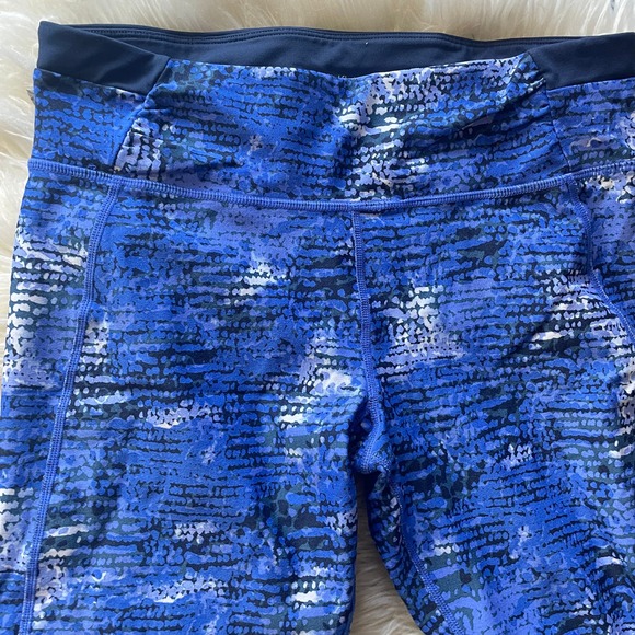 Calvin Klein Performance Quick Dry Purple Leggings Women's Size Medium - Picture 4 of 6